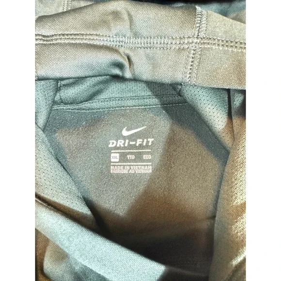 Nike Dri-FIT Michigan State Spartans Hoodie Pullover XXL Green Gray - Picture 3 of 4